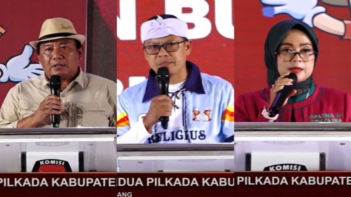 Debat Kedua Pilkada Subang, Para Calon Wakil Bupati Adu Strategi Atasi Masalah Sampah