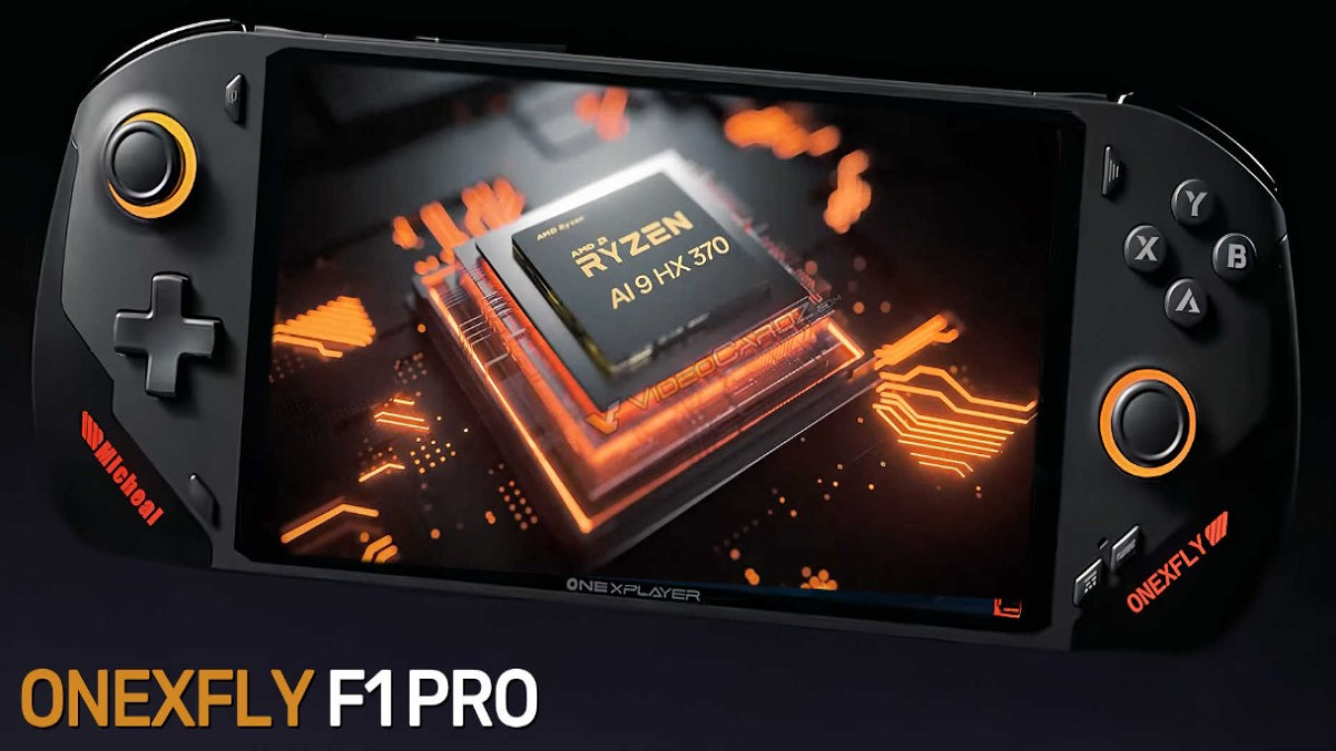 OneXFly F1 Pro: Perangkat Gaming Handheld Terbaru dari One-Netbook