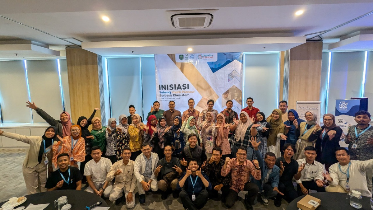 Pemda Subang melalui BP4D menginisiasi Subang Youth Preneur Summit 1.0 di Laska Hotel, Kamis (21/11).