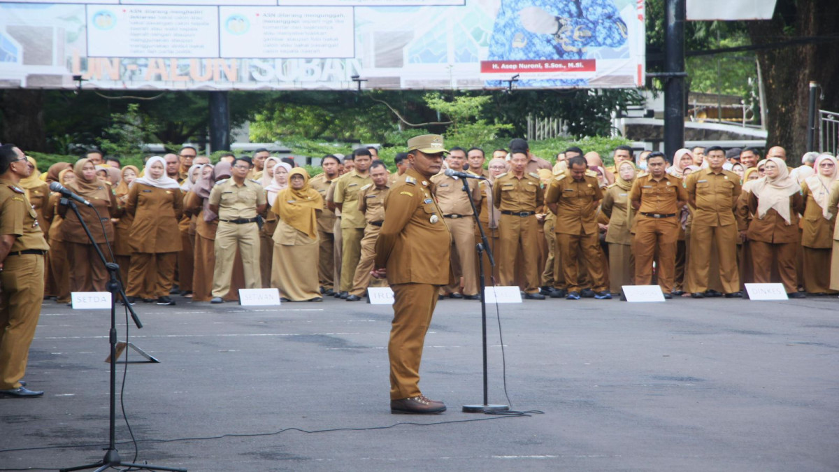 Apel Gabungan ASN Subang