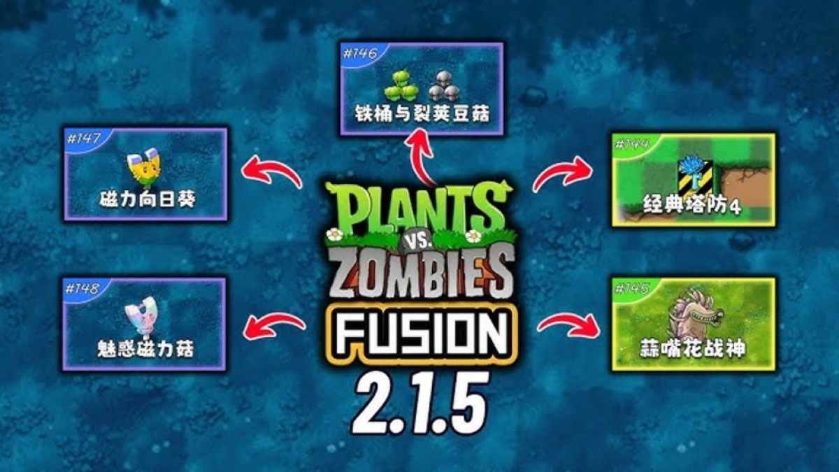 Download Plants Vs Zombie Fusion 2.1.5 New Update 2024