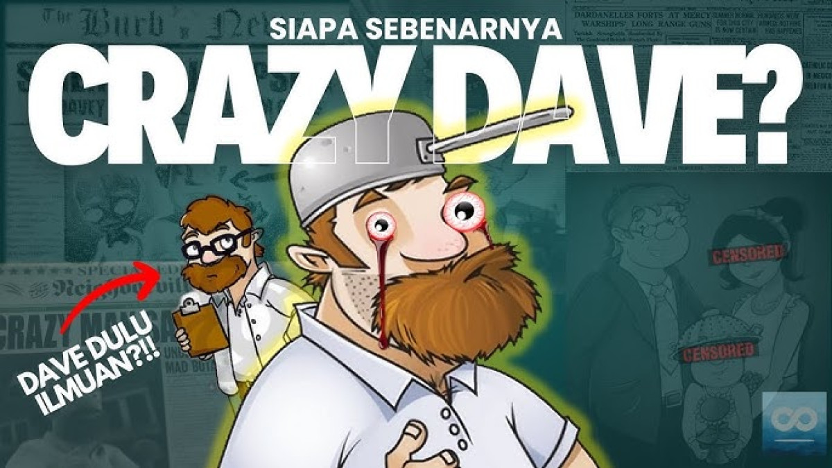 Fakta Unik Crazy Dave di Plants vs Zombies yang Mungkin Kalian Belum Tahu!