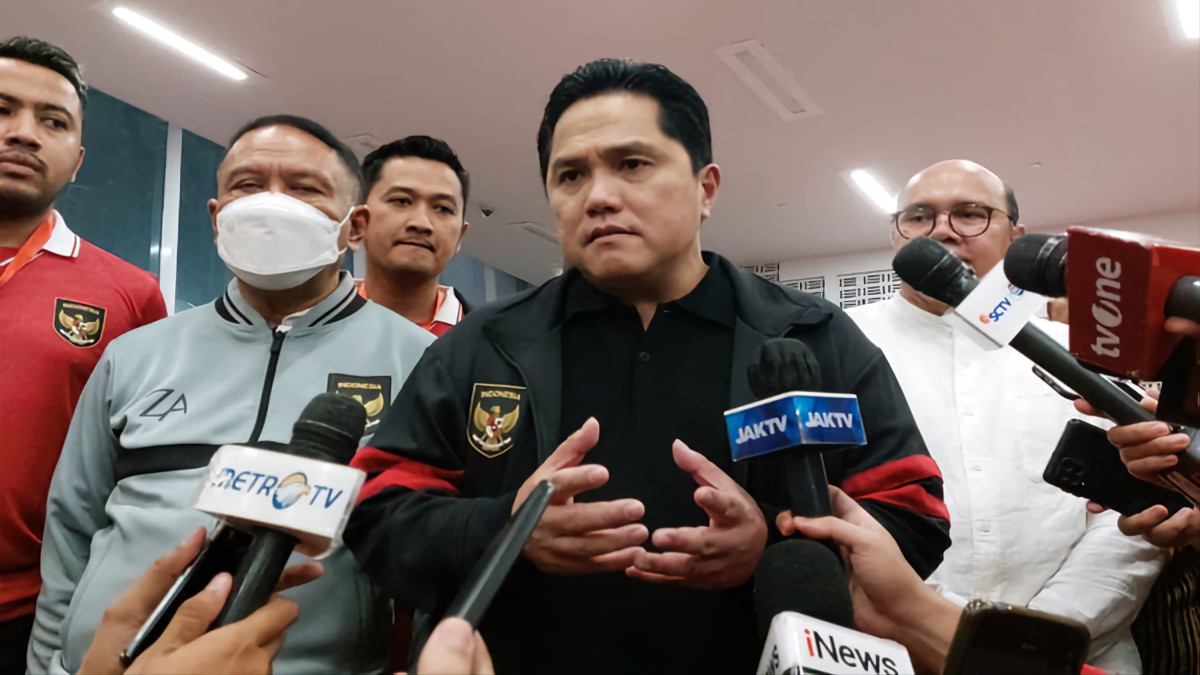 Erick Thohir Syukuri Peringkat FIFA Timnas Indonesia Naik ke Posisi 125