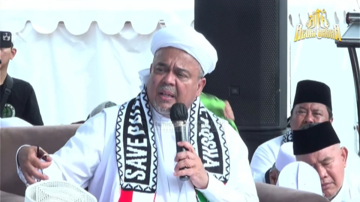 Habib Rizieq di Reuni 212: Kritik Pedas 1 Dekade Carut-Marut Hukum Indonesia