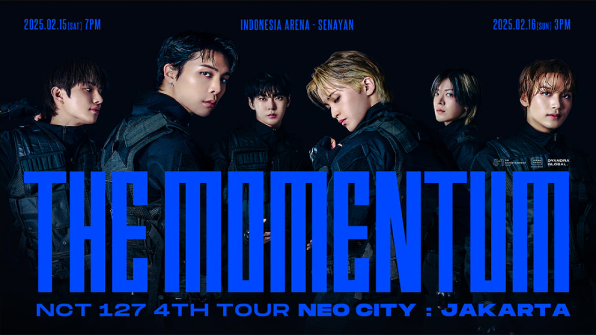 Jadwal dan Harga Tiket Konser NCT 127 'The Momentum' di Jakarta, Mulai 1,5 Juta!