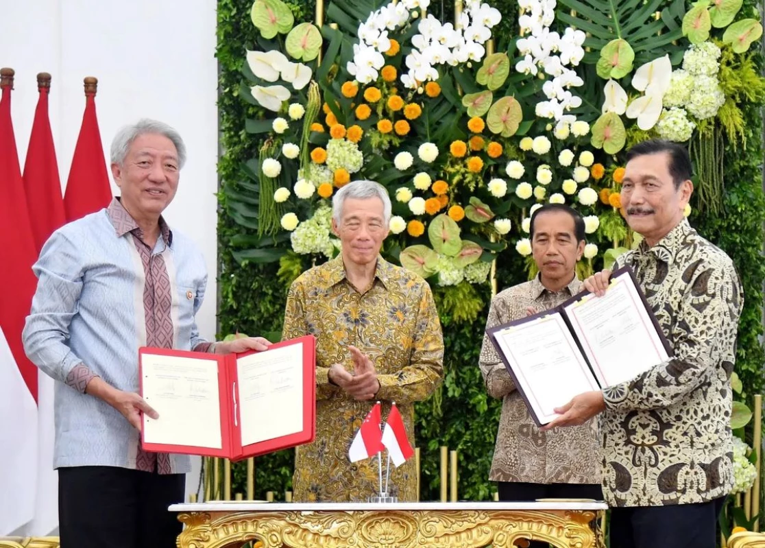 Gelar Leader’s Retreat ke-7, Presiden Jokowi dan PM Lee Bahas Kerja Sama Indonesia-Singapura