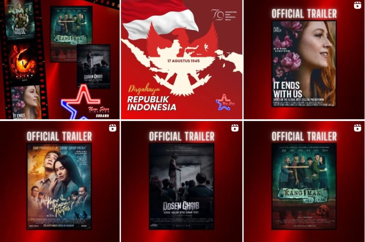Jadwal Tayang Film It Ends With Us di Bioskop NSC Subang per Senin, 19 Agustus 2024