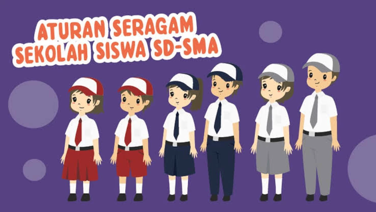 Aturan Baru! Penggunaan Seragam Bagi Siswa/Siswi SD, SMP, SMA dan SMK Sederajat. (Sumber Foto Eranasional.com)