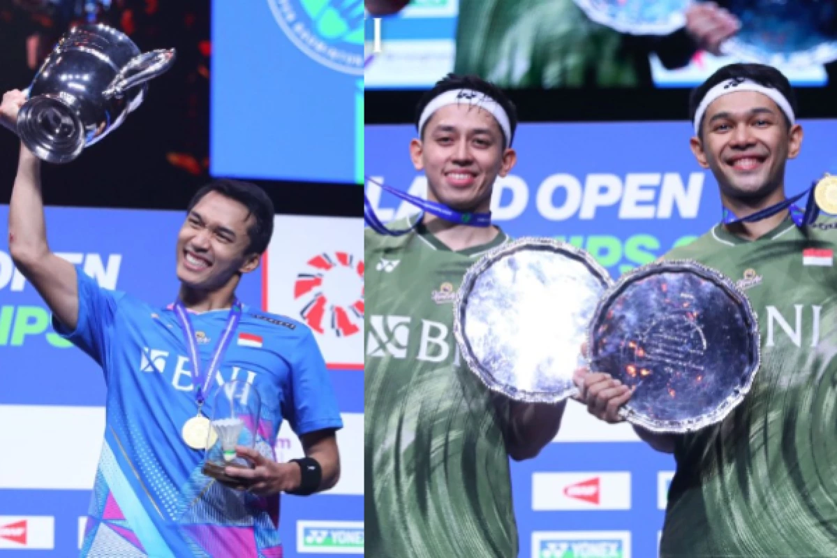 Sejarah Tercipta di All England 2024, Jonatan Christie Juara Hingga Fajar/Rian Pertahankan Gelar