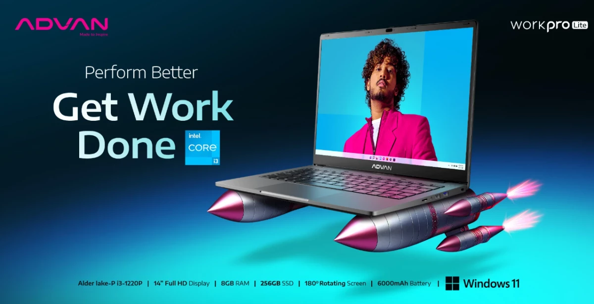 Advan Rilis Workpro Lite, Laptop 5 Jutaan Buat Produktivitas