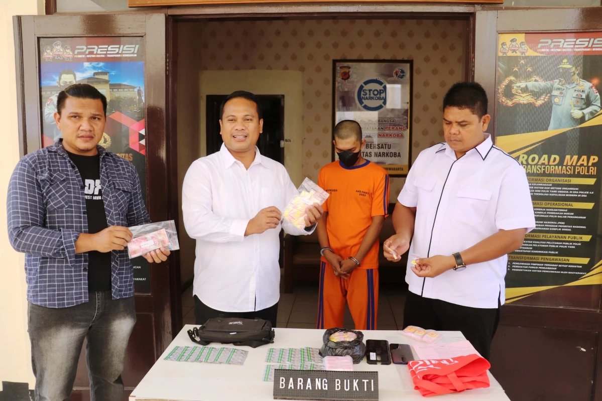Edarkan Narkoba di Purwakarta, MI Warga Aceh jadi Tersangka, Terancam Hukuman 12 Tahun Penjara