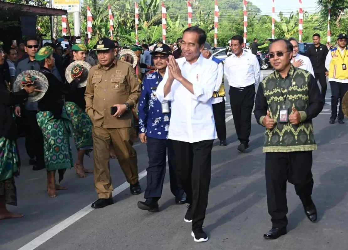 Resmikan IJD di Provinsi NTB, Presiden Harap Kecepatan Logistik Makin Baik