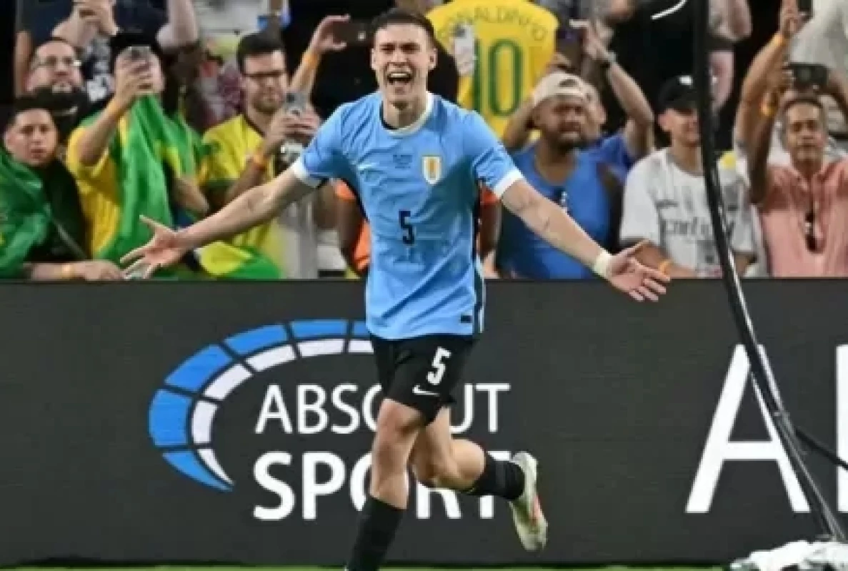 Tim Nasional Uruguay berhasil menyingkirkan Brasil di babak perempat final Copa America 2024. Foto/ESPN