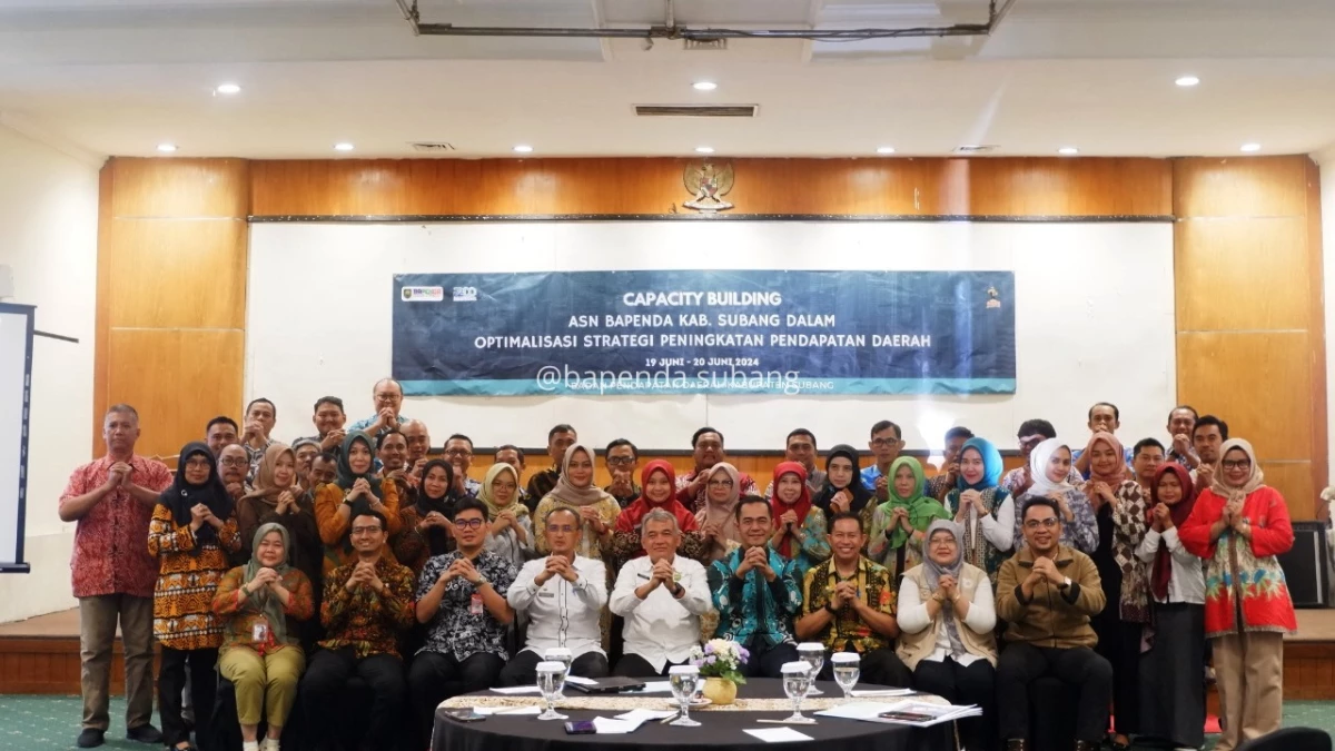 Bapenda Subang Optimalisasi Peningkatan Pajak Daerah, Melalui Capacity Building Bagi ASN