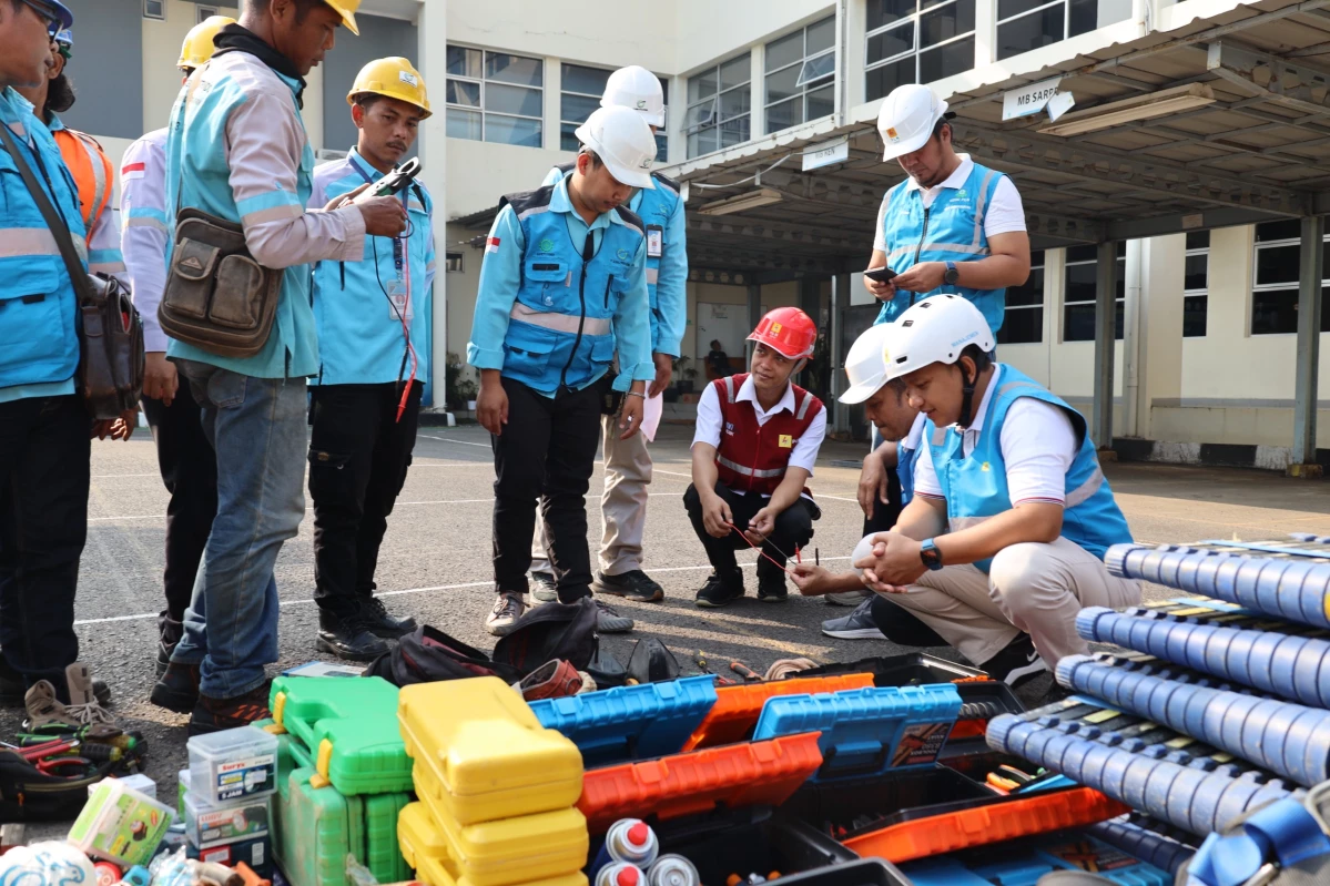 Gelorakan Komitmen Zero Accident, PLN UP3 Purwakarta Gelar Apel Inspection Day Bulan K3 Nasional Tahun 2024
