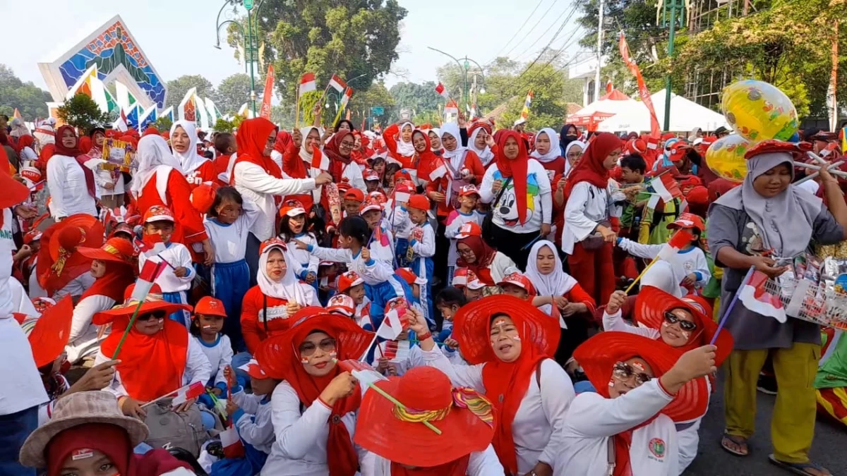 Kirab Bendera Merah Putih  Tumbuhkan Rasa Nasionalisme dan Patriotisme