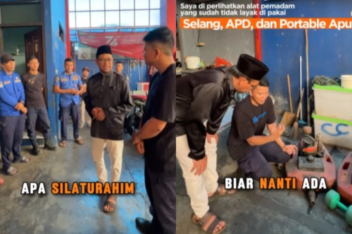 Viral Video Petugas Kritik Alat Damkar Rusak, Wawalkot Depok Imam Budi Hartono Temui Sandi