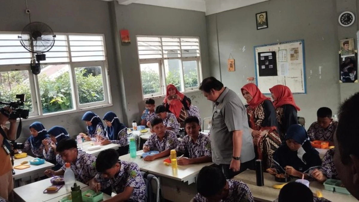 Daftar Menu Simulasi Makan Siang Gratis Program Unggulan Prabowo-Gibran di Tangerang, Biaya Rp15.000