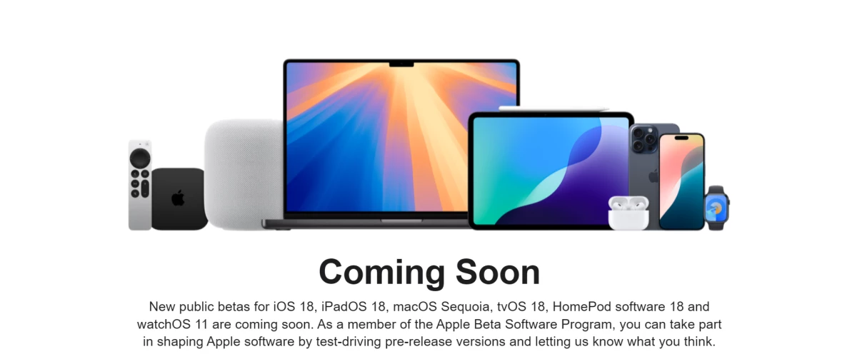 Apple membuka pendaftaran Public Beta iOS 18, iPadOS 18, dan macOS Sequoia