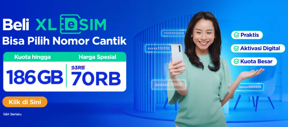 Apa itu eSIM XL