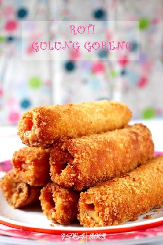 Resep Roti Gulung Goreng Praktis, Mudah Enak Dijamin Keluarga Pasti Suka. (Sumber Foto Pinterest)