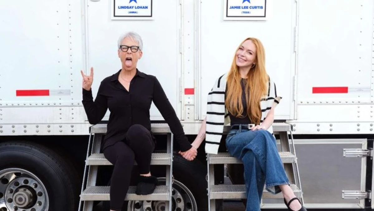 Lindsay Lohan dan Jamie Lee Curtis Mulai Syuting Freaky Friday 2