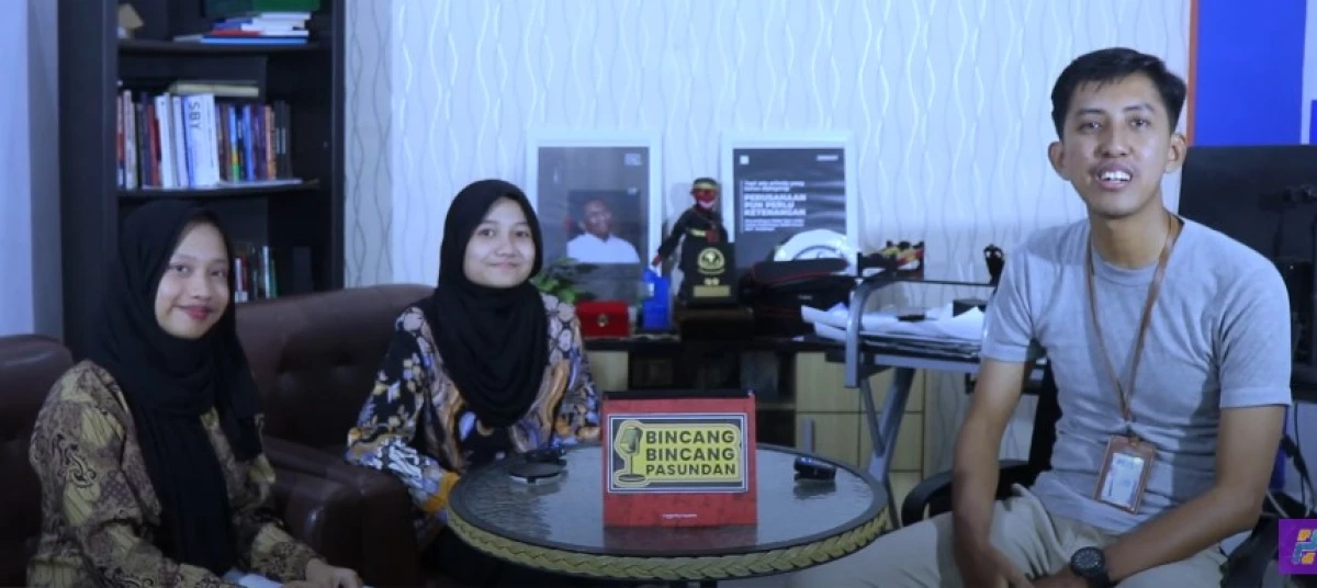 Forum Komunikasi OSIS Kabupaten Subang di Bincang-bincang Pasundan. (Sumber Gambar: Screenshot via YouTube PASUNDAN EKSPRES)