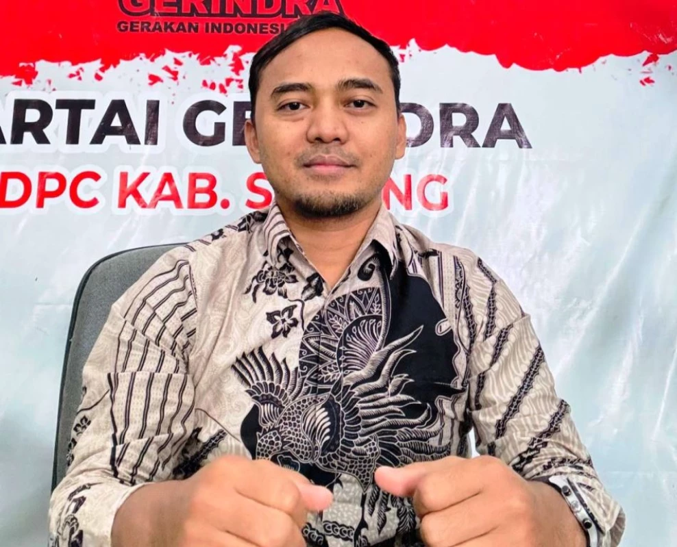 Anggota DPRD Dapil IV Subang Fraksi Gerindra, Zainal Mufidz.