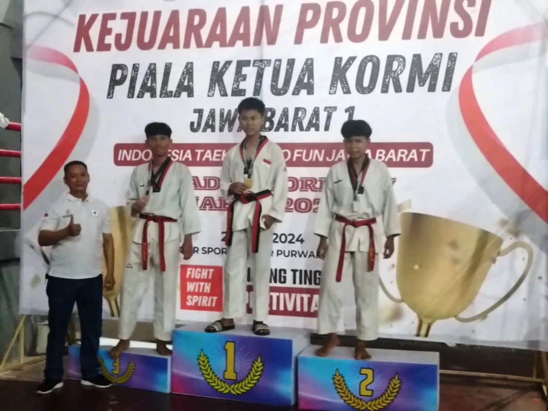Purwakarta Juara Umum ITF Piala Ketua KORMI Jabar, Raih 29 Medali Emas