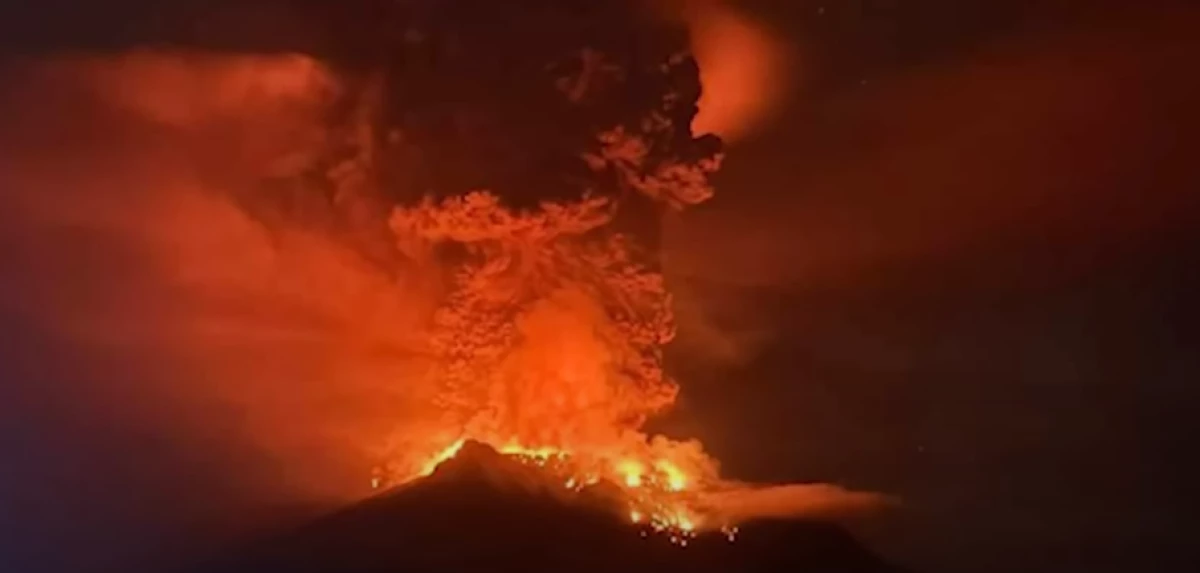 Warga Mengungsi Dampak Erupsi Gunung Ruang, Simak Updatenya disini(dok Youtube)