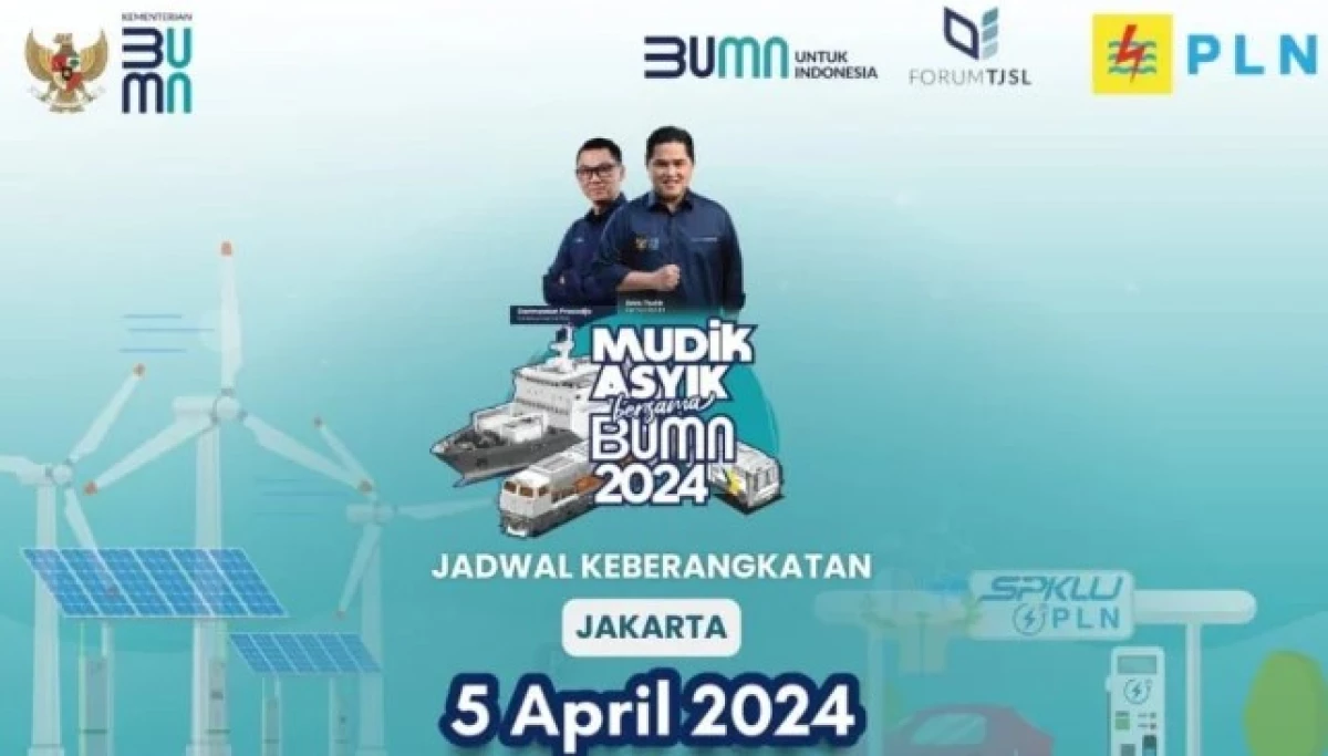 Pendaftaran Program Mudik Gratis PLN 2024. (Sumber: PLN)