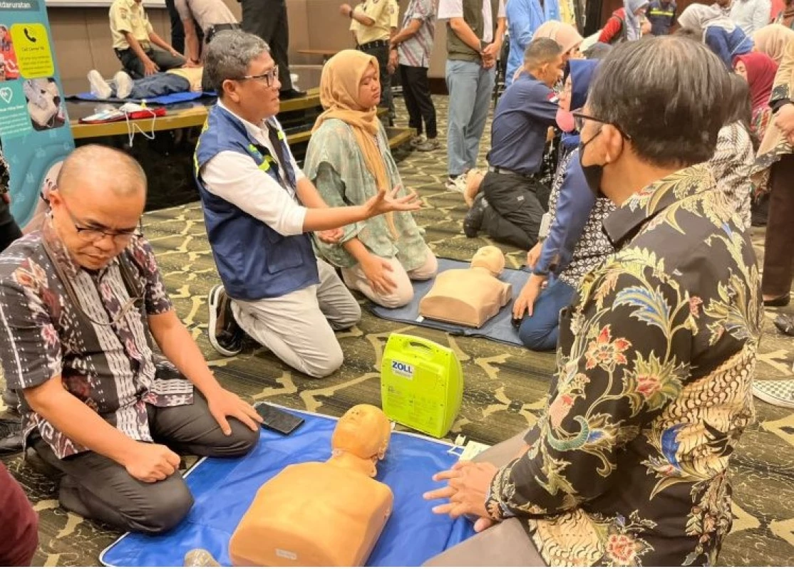 Tingkatkan Kesiapsiagaan terhadap Situasi Darurat, Kemenkes Gelar Pelatihan Bantuan Hidup Dasar untuk Orang Awam