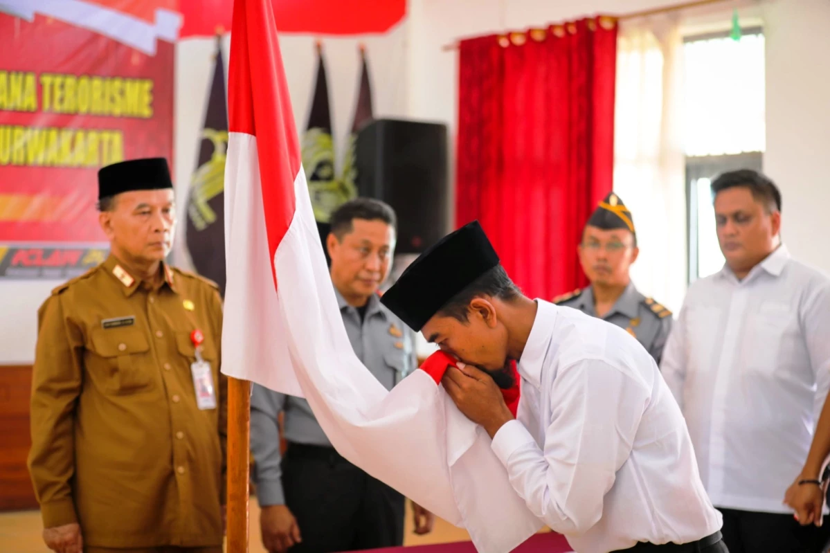 Dua Napiter di Purwakarta Ikrar Setia NKRI, Hasil Program Deradikalisasi