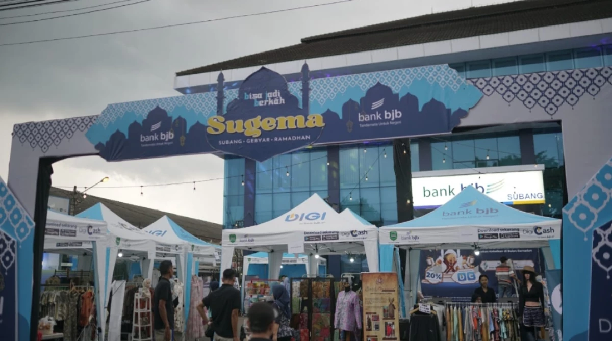 Bank bjb Subang Sukses Gelar Bazar UMKM Gebrakan Ramadan
