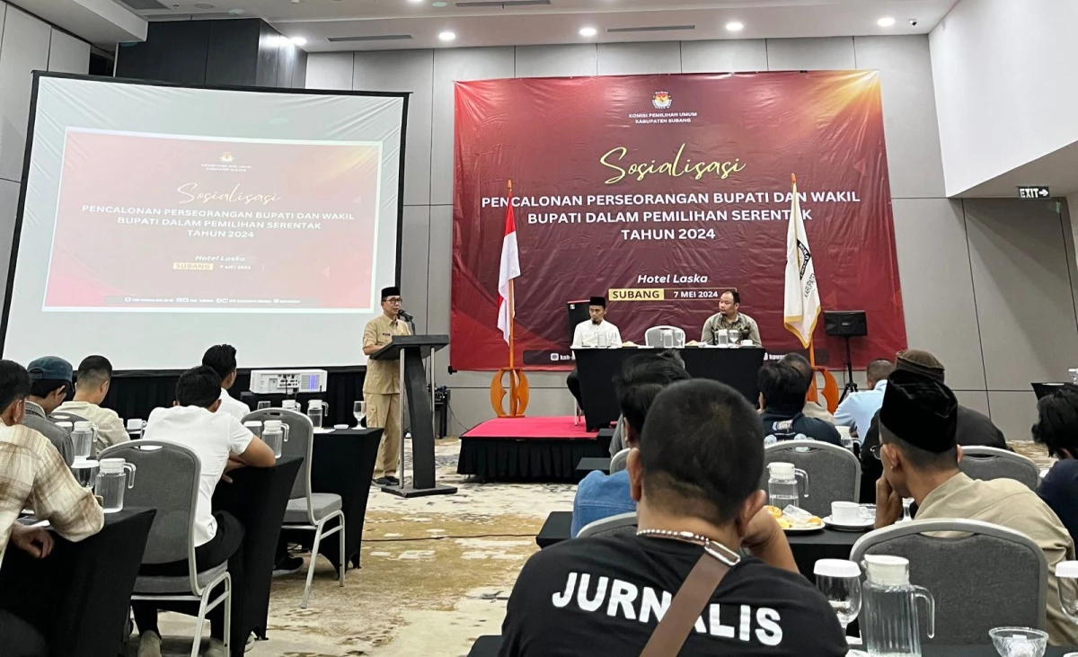 KPU Subang Sosialisasi Pencalonan Perseorangan Pilkada 2024