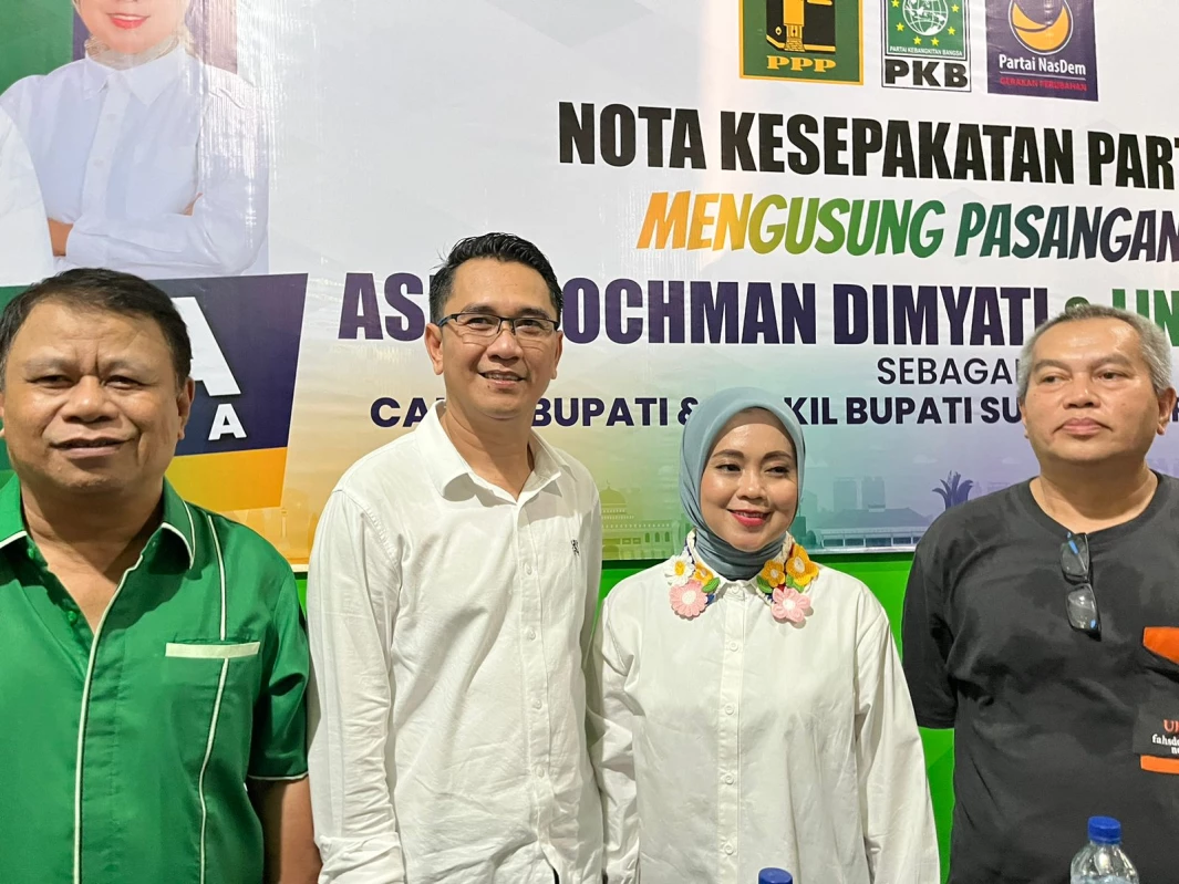 ARD bersama Lina Marliana maju di Pilkada Subang diusung partai NasDem, PKB dan PPP.