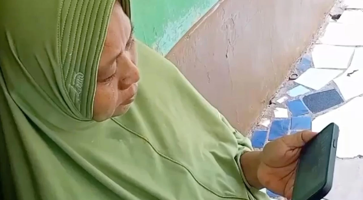 Reaksi Ibu Pegi Setiawan Alias Perong Menangis Histeris Menyaksikan Press Rillis Kasus Vina Cirebon, Ini Alasannya