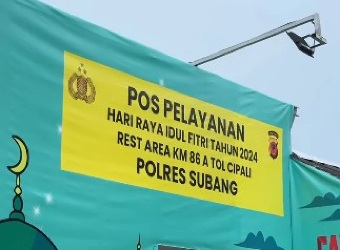 Jelang Arus Mudik Lebaran 2024, Kapolres Subang Siapkan Pos Pelayanan di KM 86 A