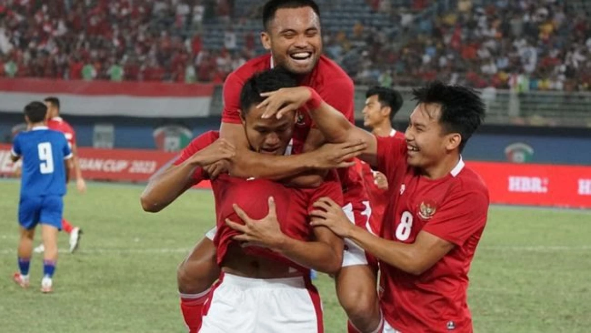 Timnas Indonesia di kualifikasi Piala Asia 2023. Foto: ANTARA FOTO/HUMAS PSSI