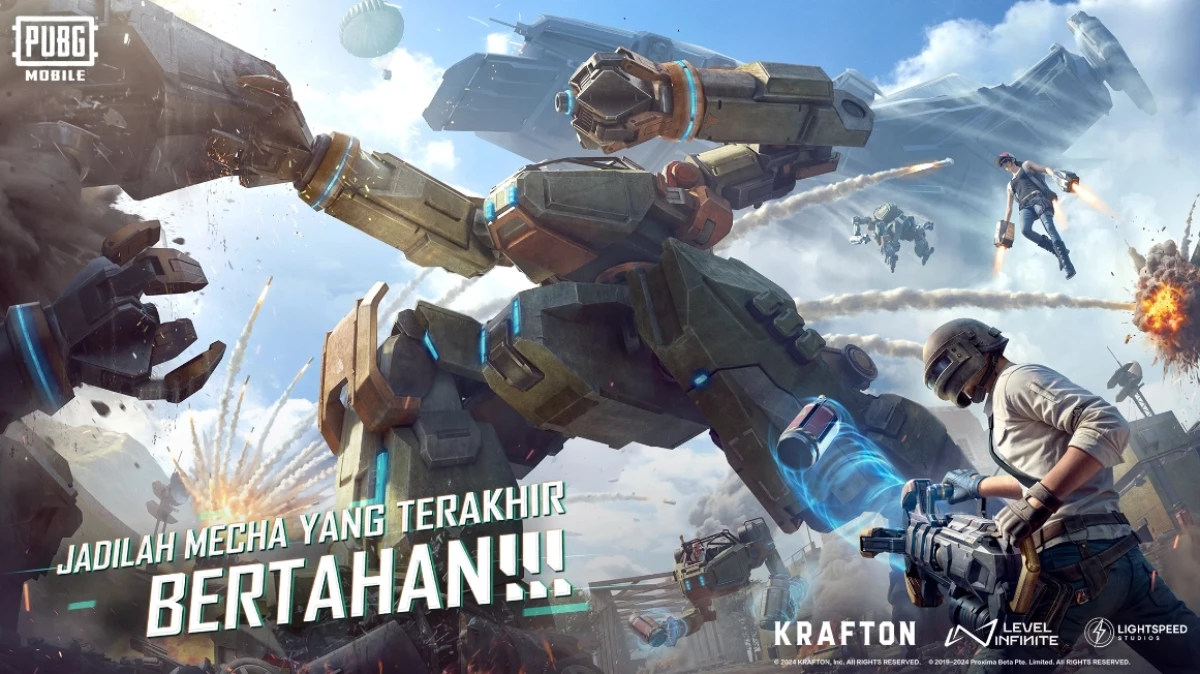 Mecha Fusion, Update Seru di PUBG Mobile Versi 3.2!