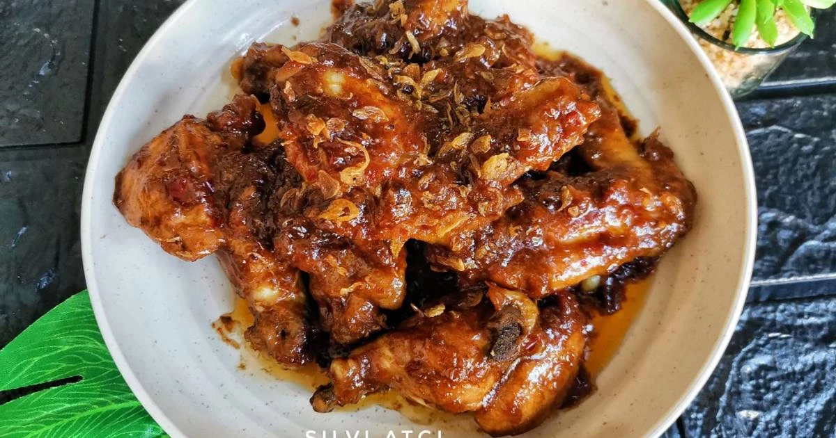 Resep Ayam Santan Kecap Manis Pedas, Gurih, dan Bikin Nagih!