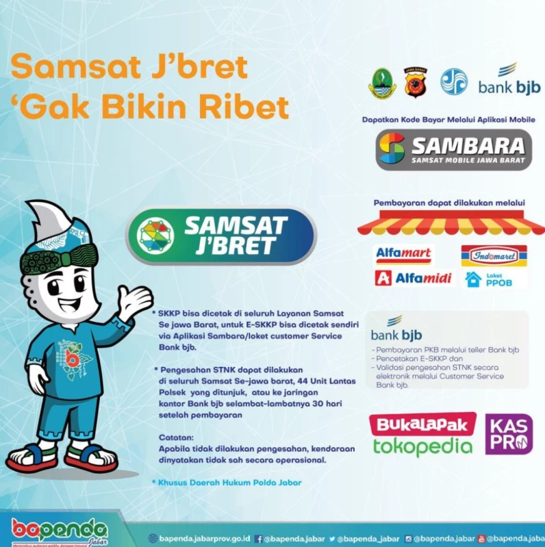 Warga Subang Perlu Tahu Inovasi Samsat J’bret, Solusi Praktis Pembayaran Pajak Kendaraan di Jawa Barat
