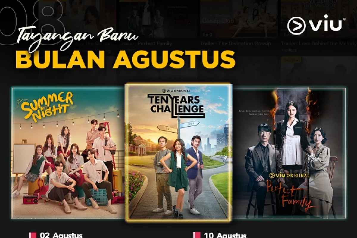 Daftar Serial, Film, Drama Korea yang Tayang di VIU Agustus 2024, Cocok Buat Mengisi Tontonan Weekendmu!