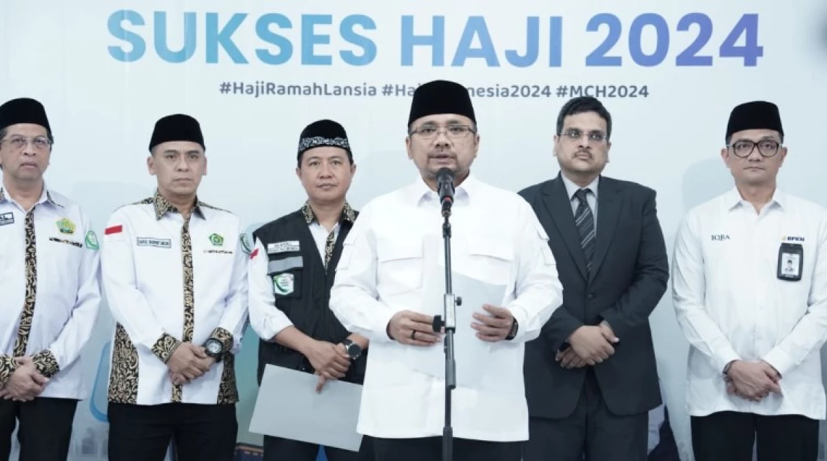 Penyelenggaraan Ibadah Haji 2024 Berakhir, Menag Klaim Sukses dengan Terapkan Skema 4-3-5