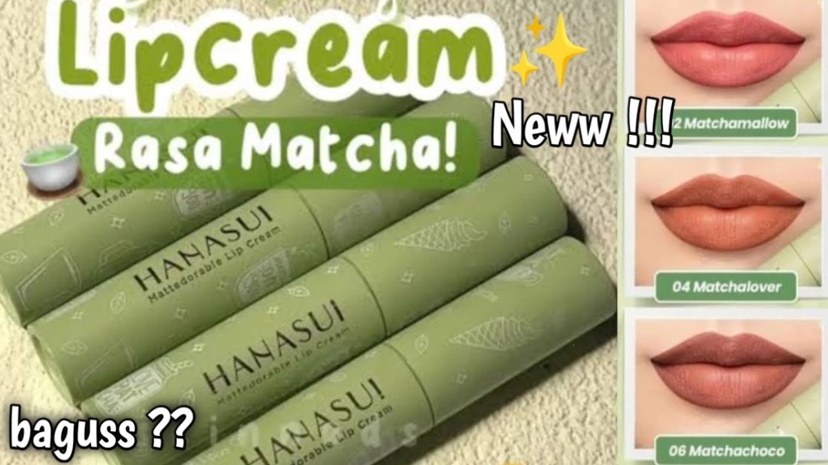 lipstik hanasui matcha