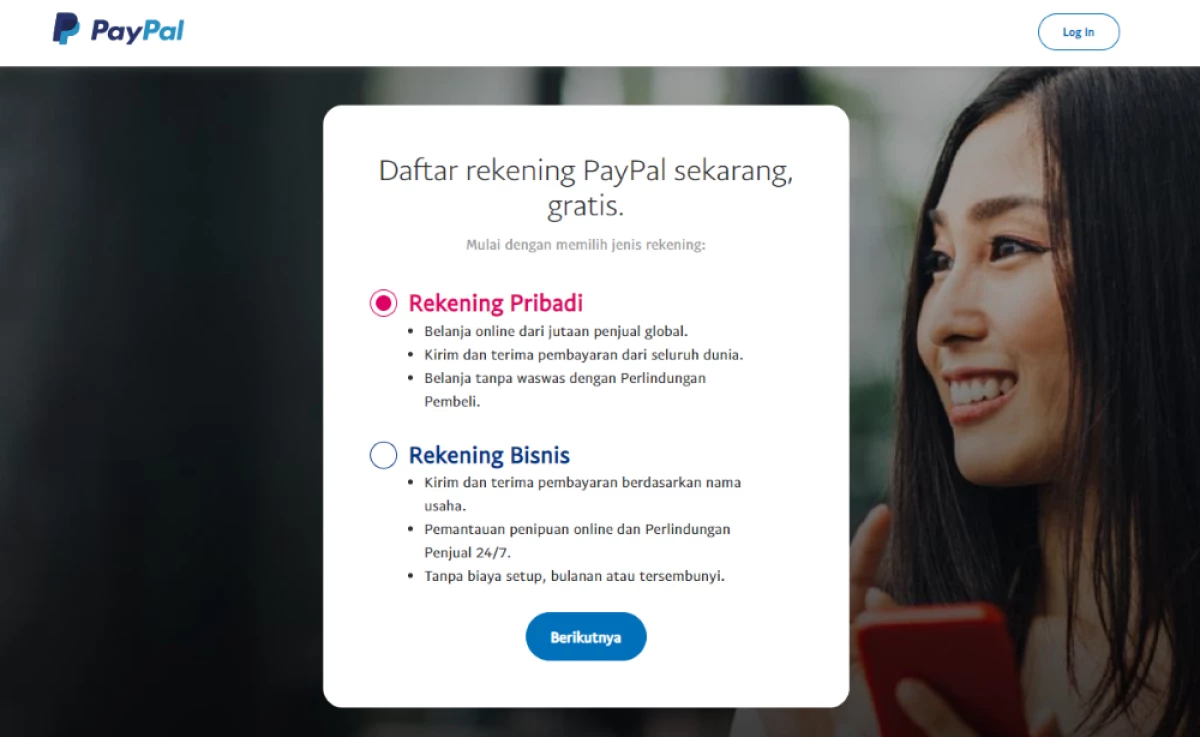 Cara Daftar dan Penarikan PayPal Terbaru 2024(paypal.com)