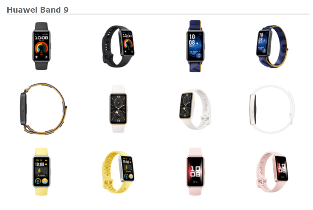 Munculnya Penampakan dari Huawei Band 9