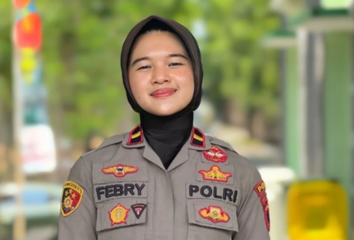 Sosok Ipda Febriyanti Mulyadi, Polwan Termuda yang Viral dengan Jabatan Prestisius di Polres Klaten