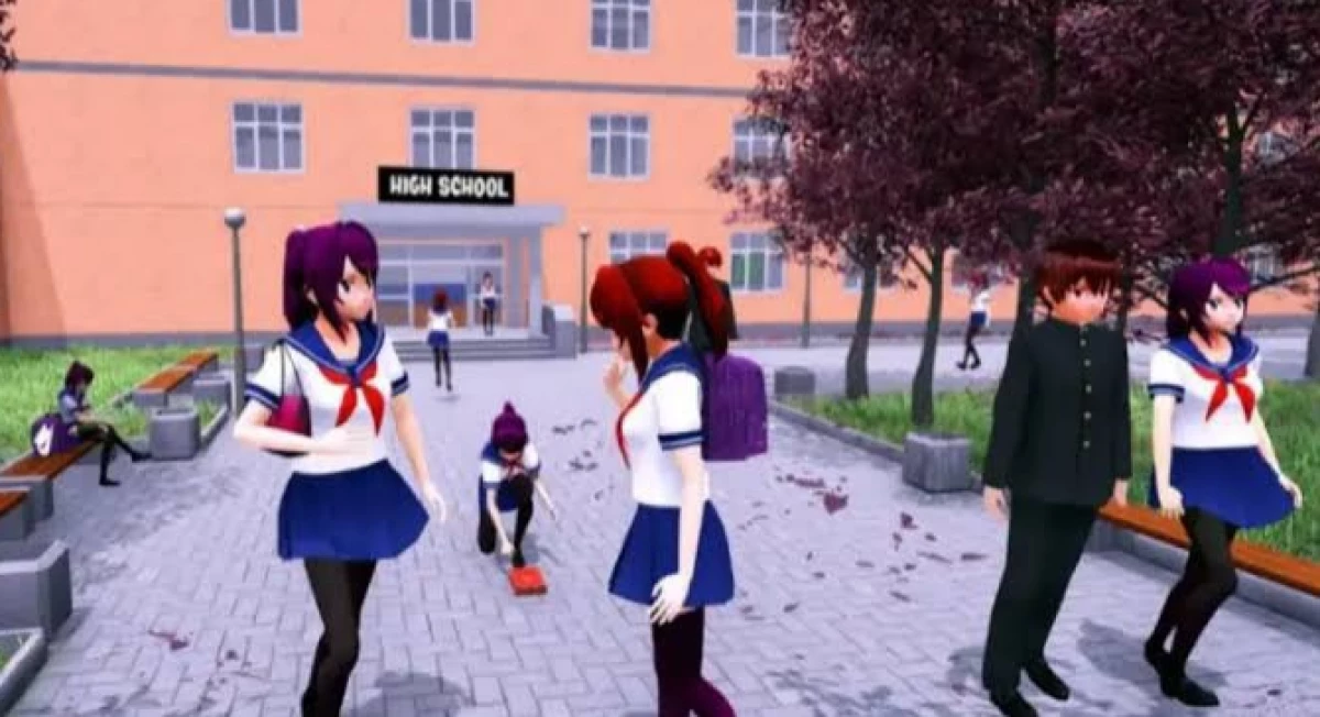 Sakura School Simulation. (Sumber: Tap Tap)