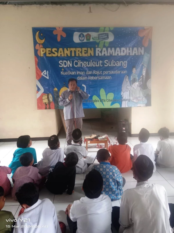 SDN Ciheuleut Ikuti Edaran Dinas, Perkuat Keimanan Siswa Lewat Pesantren Ramadan